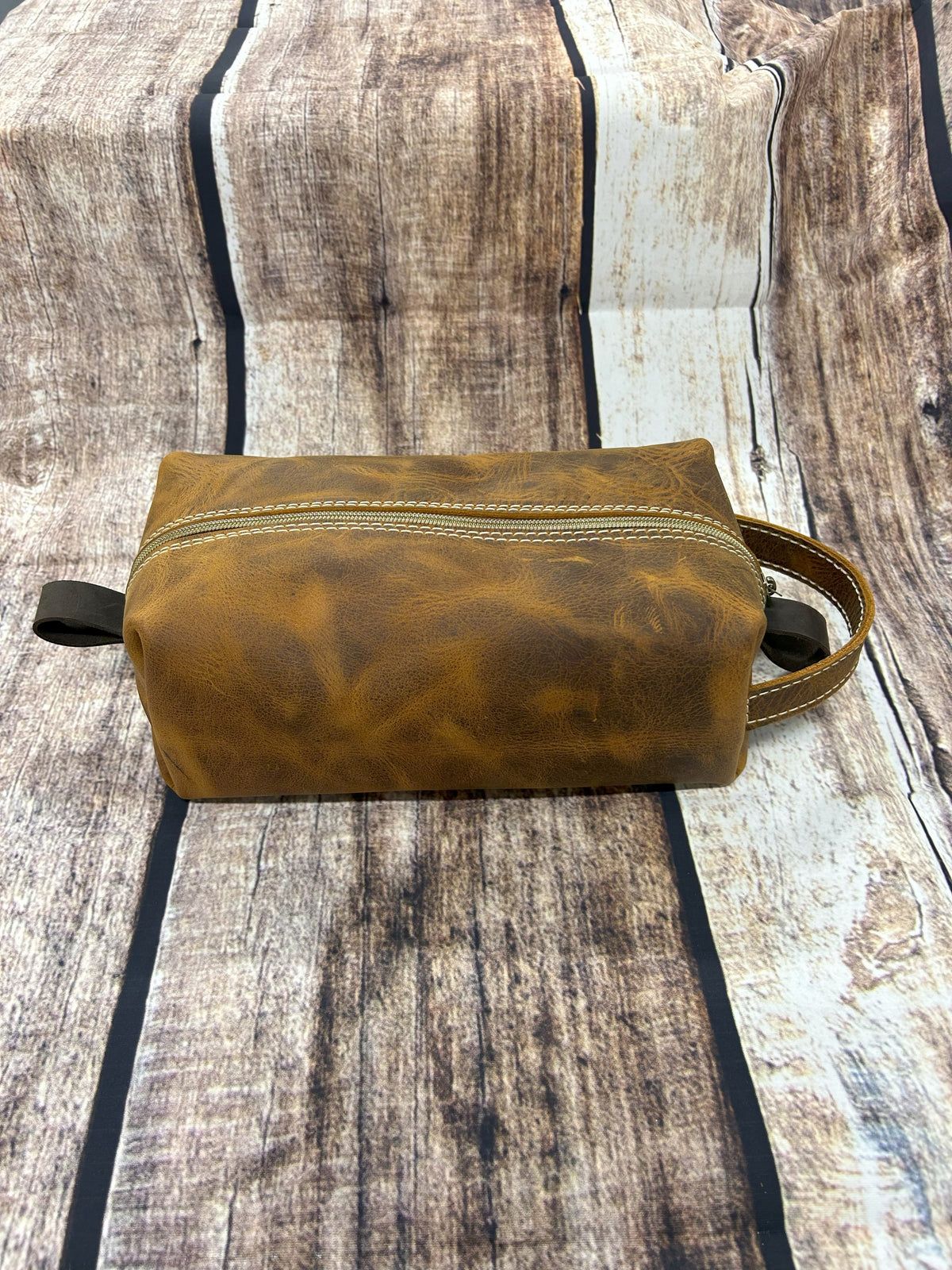 Light Brown Toiletry Bag