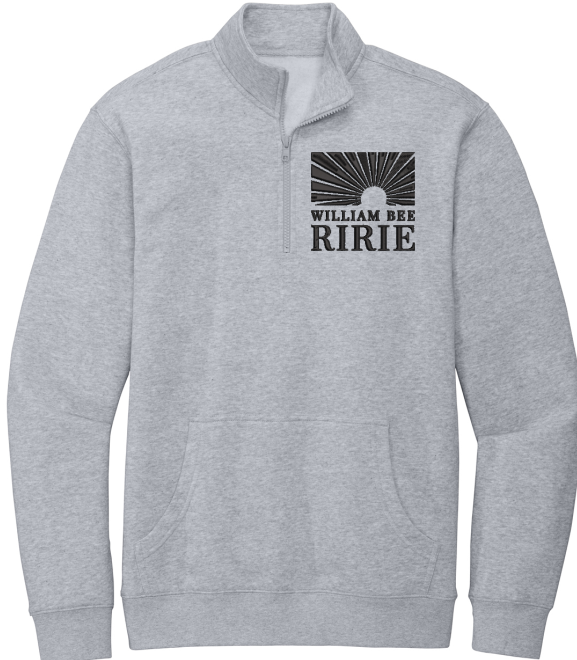 WBRH Logo Embroidered 1/4 Zip Sweater-Multiple Color Options