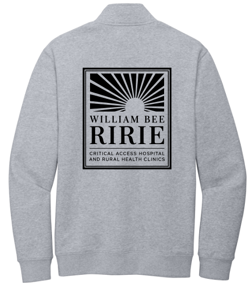 WBRH Large Back Print 1/4 Zip Sweater Printed -Multiple Color Options