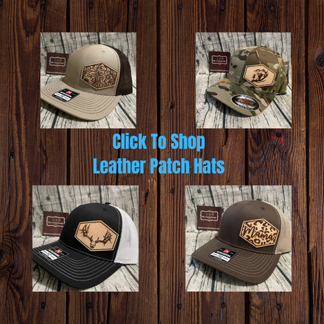 Leather Patch Hats