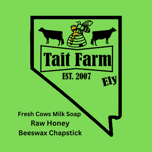 Organic Beeswax Chapsticks & Farm Fresh Cows Milk Soap
