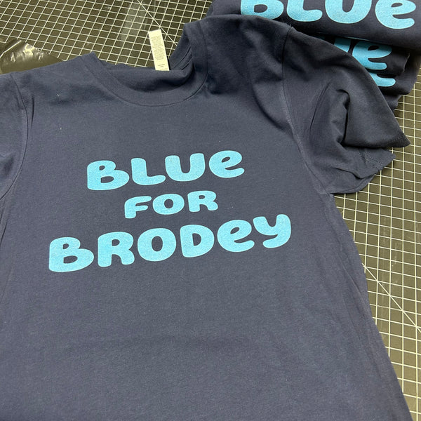 Blue for Brodey Fundraiser HOODIE