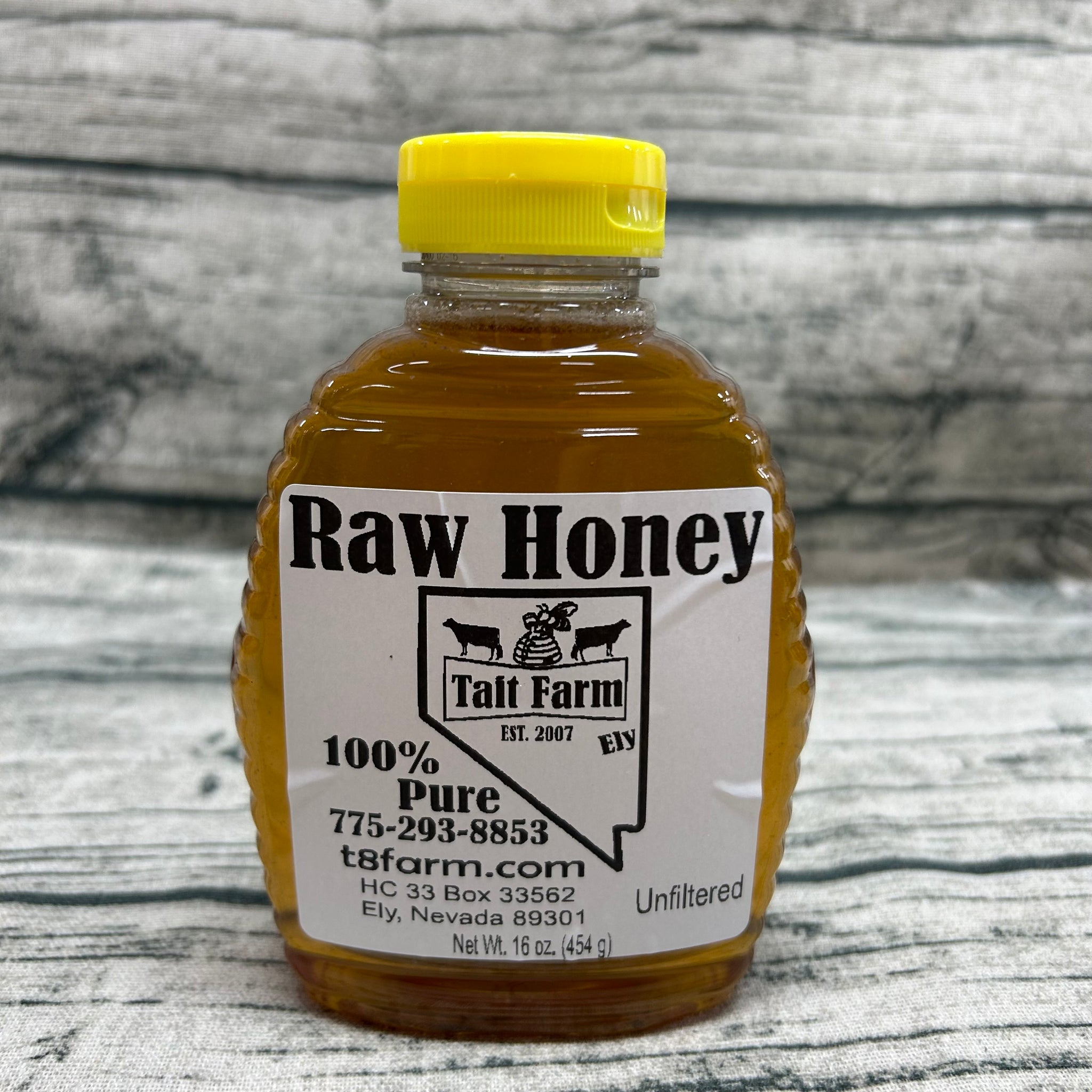 Raw Unfiltered Honey 16 oz