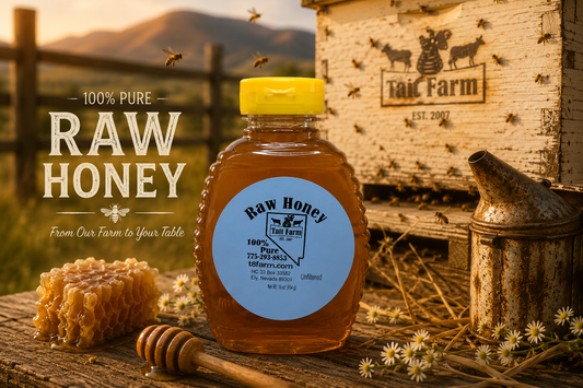 Raw Unfiltered Honey 16 oz