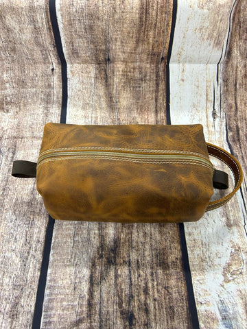 Light Brown Toiletry Bag