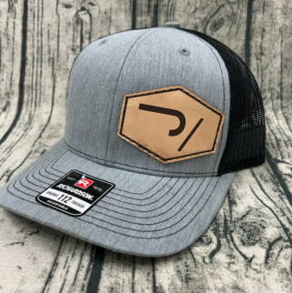 Big Bucks Brand Leather Patch Hat