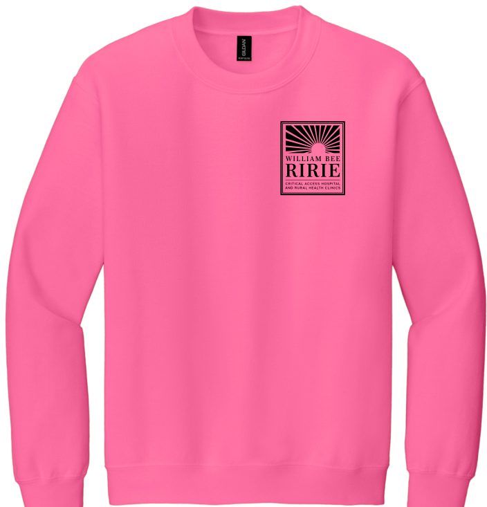 WBRH Logo Left Chest Crewneck Sweater-Multiple Color Options