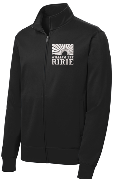 WBRH Logo Embroidered  Full Zip Performance Jacket Fleece Lined -Multiple Color Options