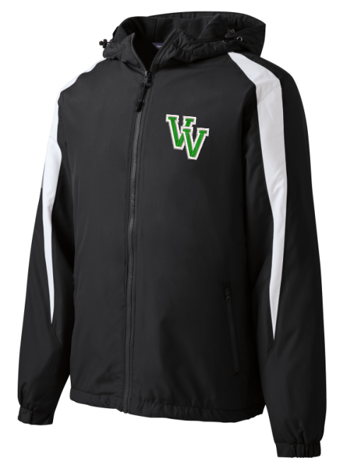 Virgin Valley VV Ebroidered Jacket Fleece Lined with Hood