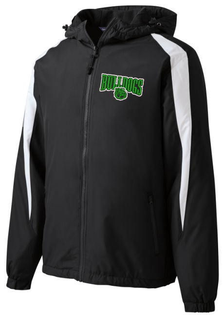 Virgin Valley Bulldogs Embroidered Jacket Fleece Lined with Hood