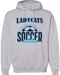 Ladycat Soccer Hoodie Design - Main Image