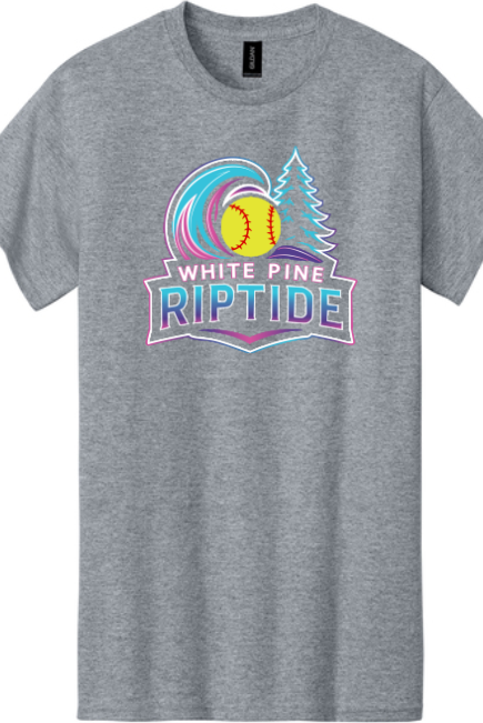 White Pine Riptide Softball Shirt Gray