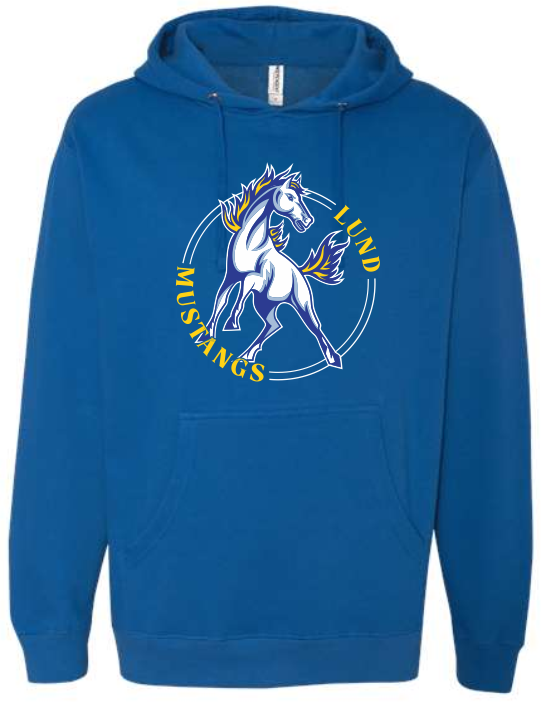 Lund Mustang Full Front Round Hoodie
