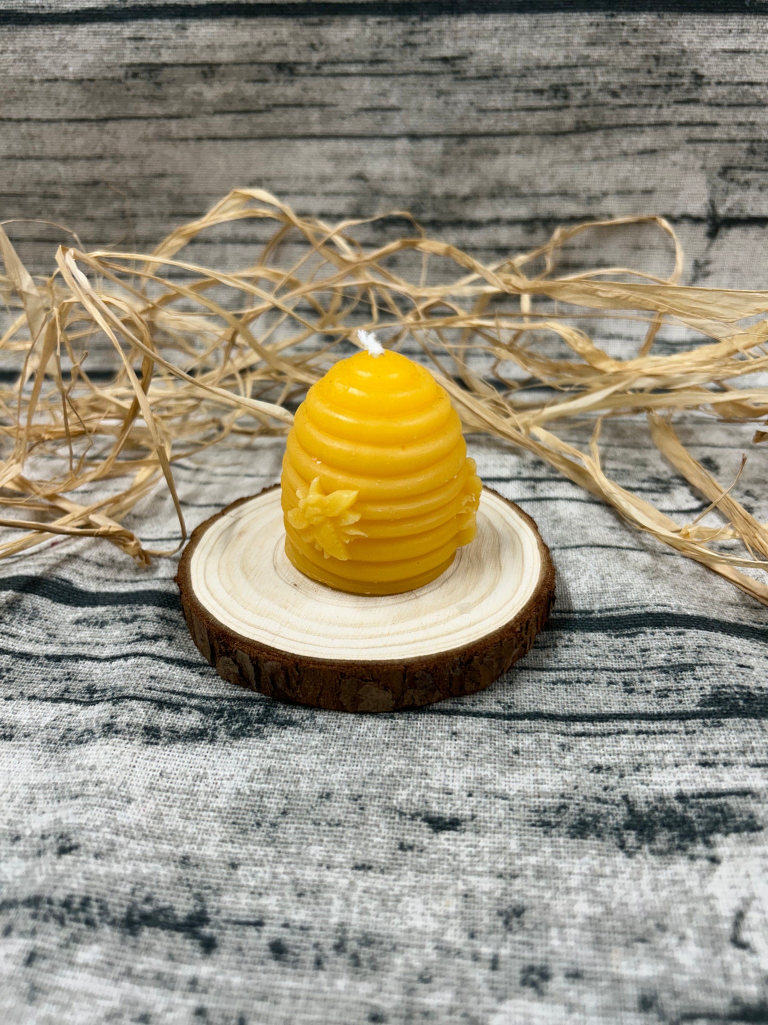 Small Hive Beeswax Candles