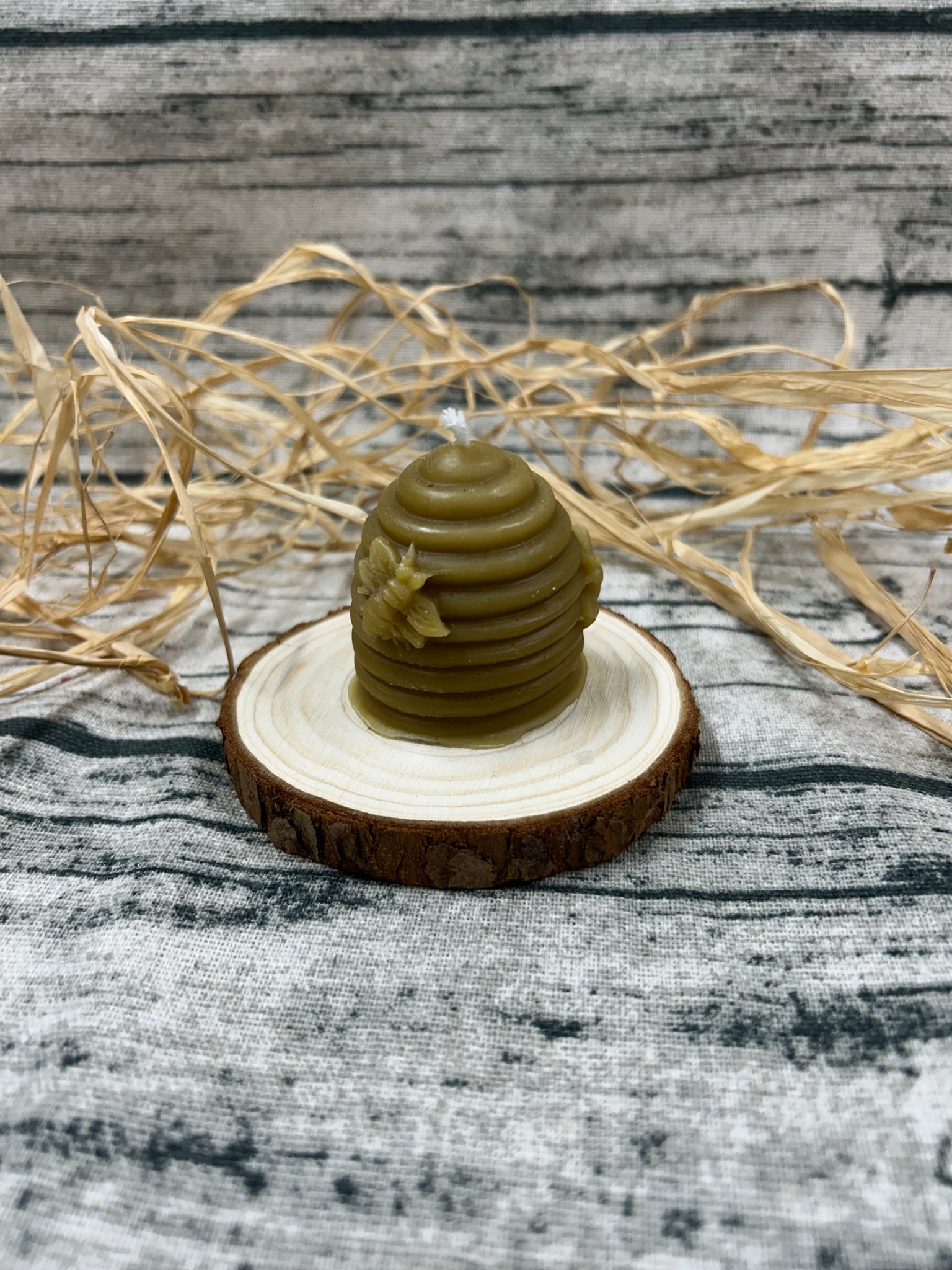 Small Hive Beeswax Candles