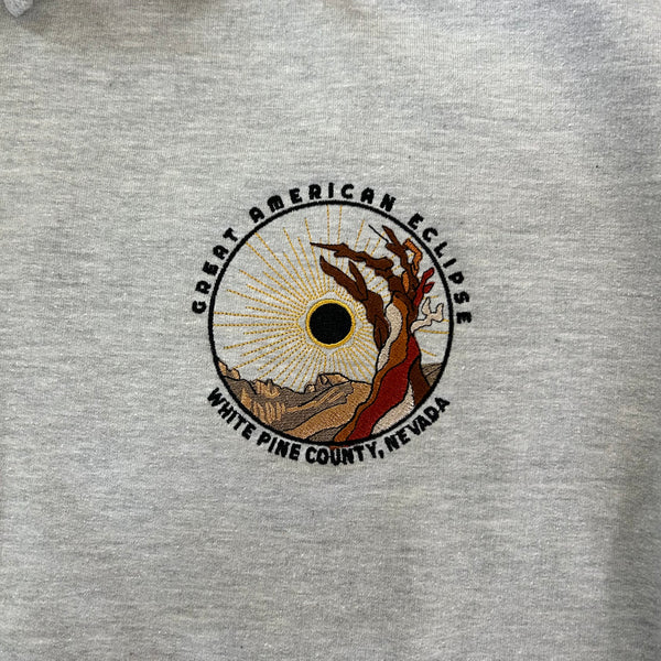 Great American Eclipse Embroidered Hoodie