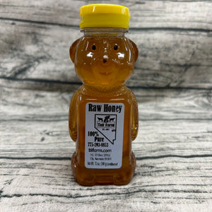 Honey Bear Large 24 oz Raw Unfiltered Honey
