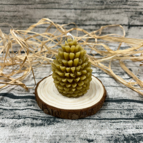 Pine Cone Candles