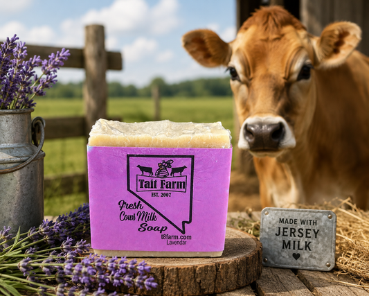 Farm Fresh Cows Milk Soap~Lavendar Scented