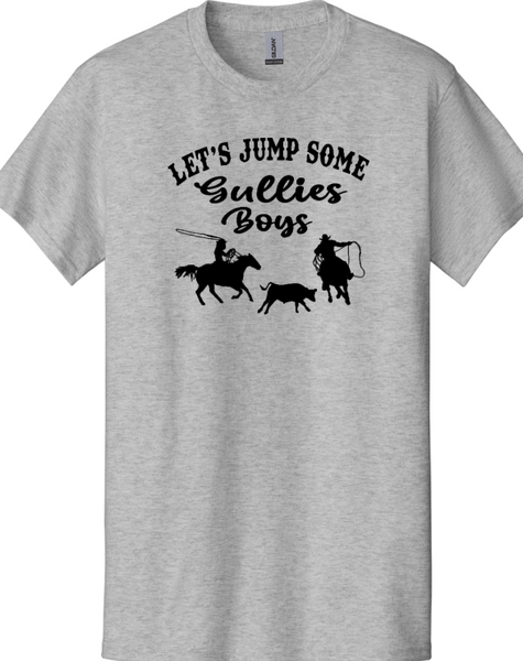 Bundy Ranch ~ Let's Jump Some Gullies Boys Shirt