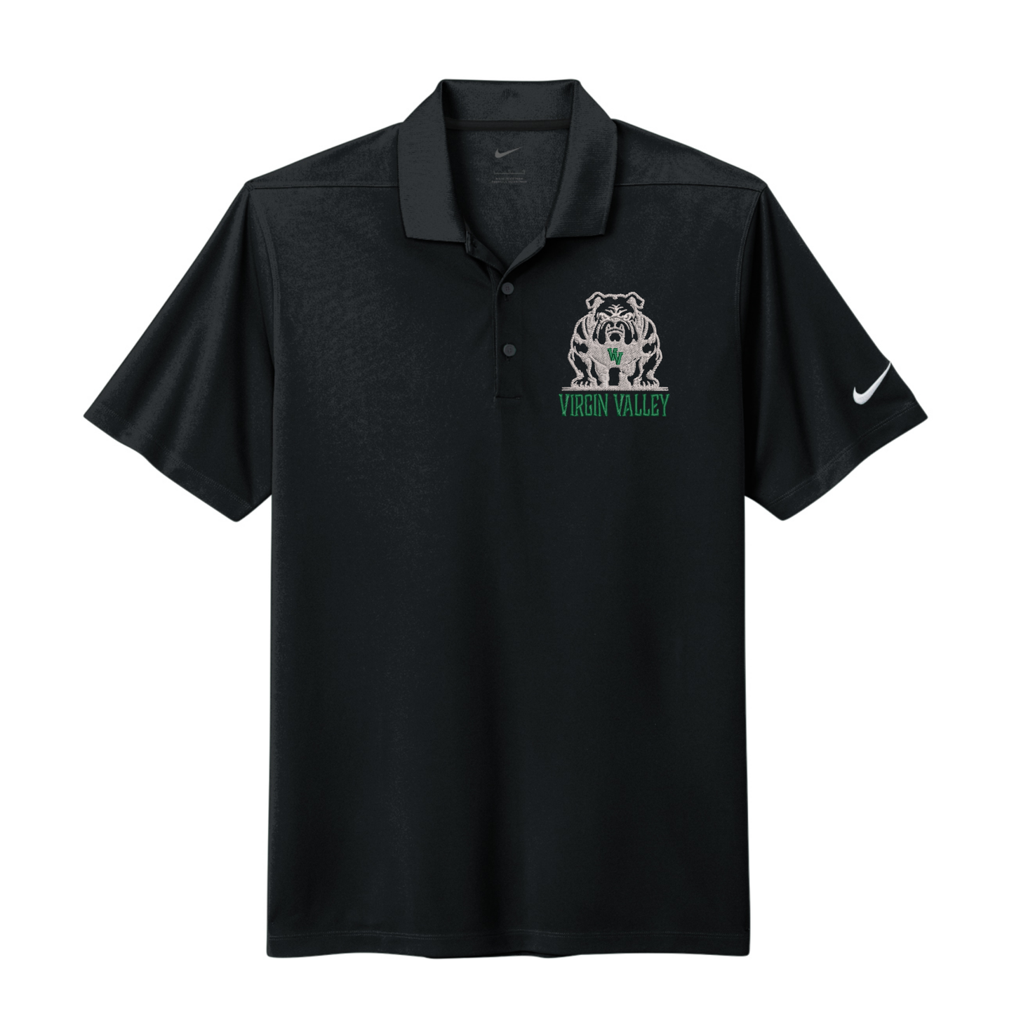 Virgin Valley Virgin Valley Bulldogs NIKE Polo Dri-Fit VV Dog