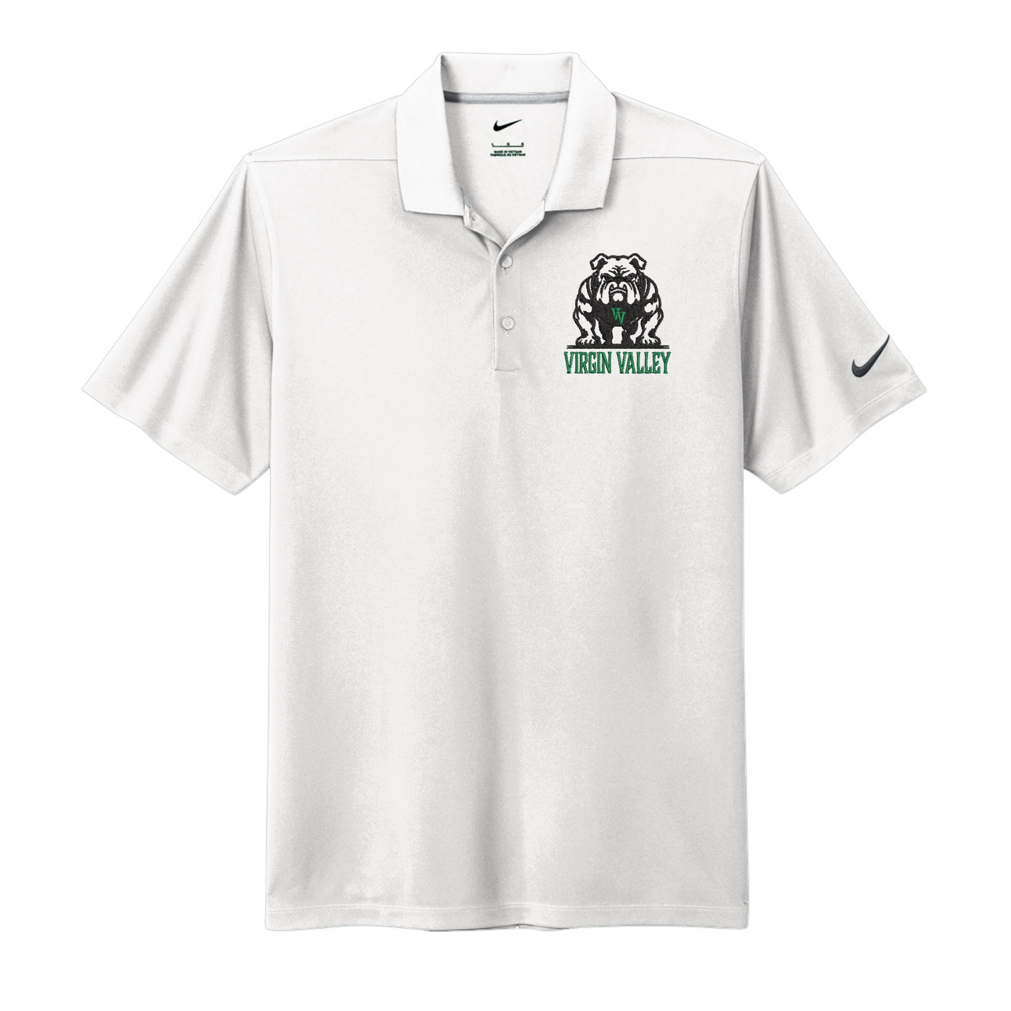 Virgin Valley Virgin Valley Bulldogs NIKE Polo Dri-Fit VV Dog