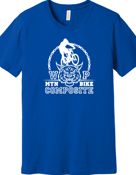 WP MTN Bike Fundraiser- Team Shirt - YOUTH & ADULT Sizes Royal Blue