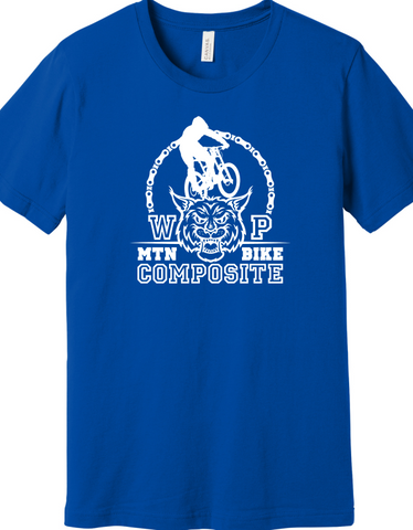 WP MTN Bike Fundraiser- Team Shirt - YOUTH & ADULT Sizes Royal Blue
