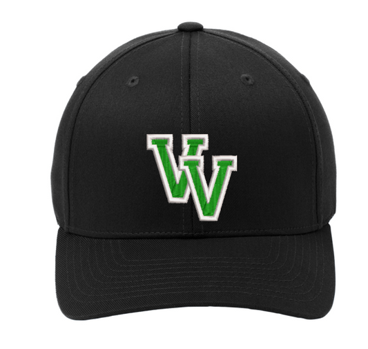 Virgin Valley VV Hat- Snapback or flexfit Black