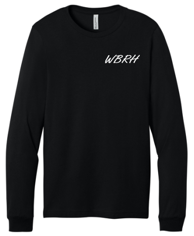 WBRH Bella Canvas Long Sleeve Shirt Left Chest Print -Multiple Color Options
