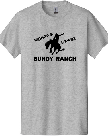 Bundy Ranch ~ Whoop & Spur Bronc Shirt