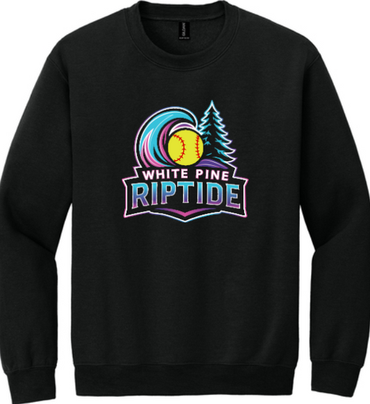 White Pine Riptide Softball Sweater Black