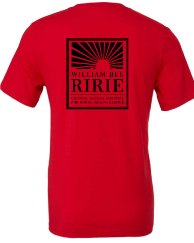 WBRH Logo Bella Canvas Shirt Large Print on Back -Multiple Color Options