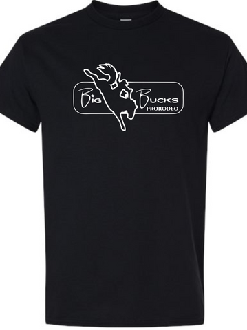 Big Bucks Pro Rodeo Shirt~ Black YOUTH