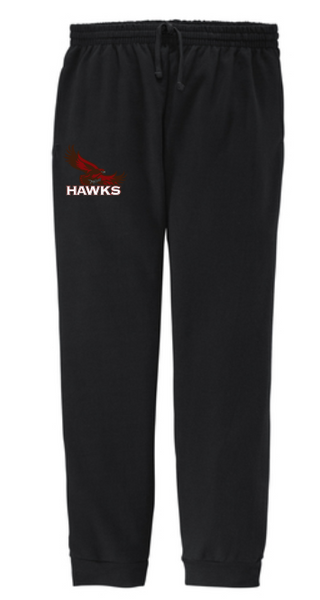 Hawks Joggers Gray or Black