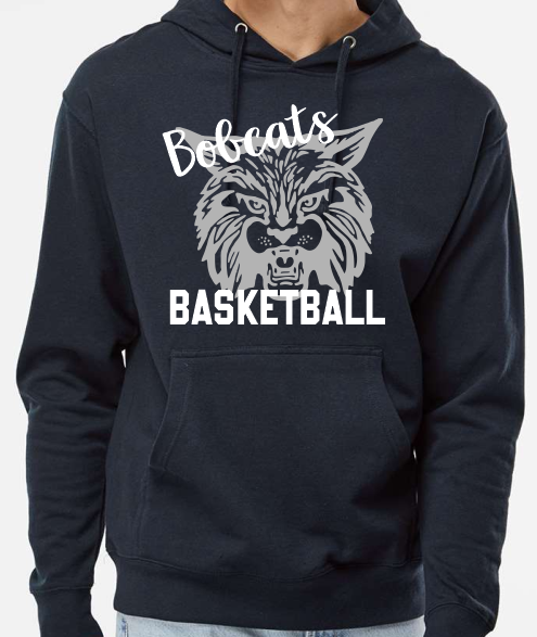 Bobcats or Ladycats Basketball Hoodie