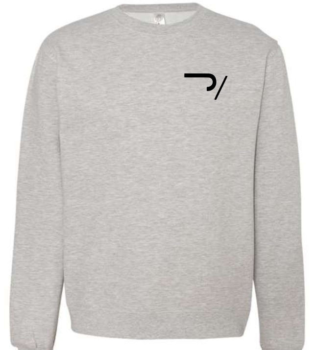 Big Bucks Brand Crewneck ~ Gray