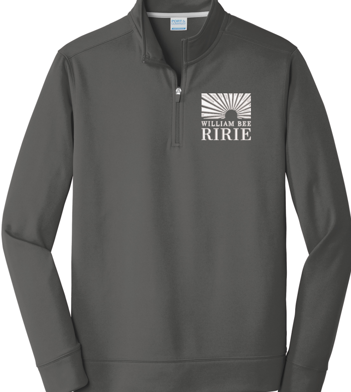 WBRH Logo Embroidered  1/4 Zip Performance Sweater Fleace Lined-Multiple Color Options