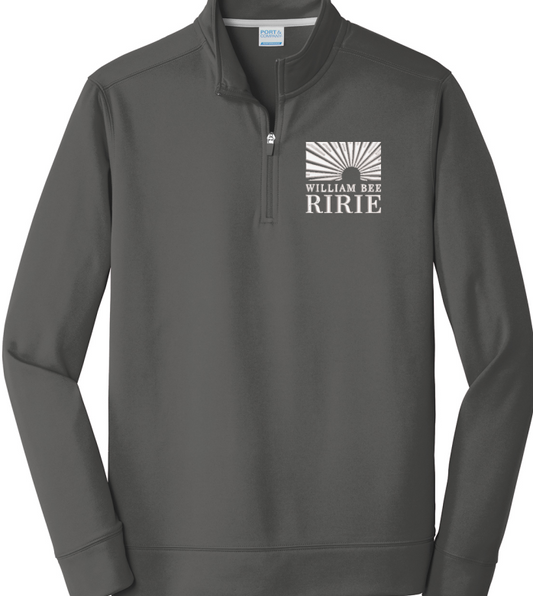 WBRH Logo Embroidered  1/4 Zip Performance Sweater Fleace Lined-Multiple Color Options