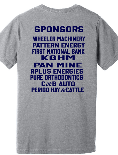 WP MTN Bike Fundraiser- Team Shirt - YOUTH & ADULT Sizes Gray