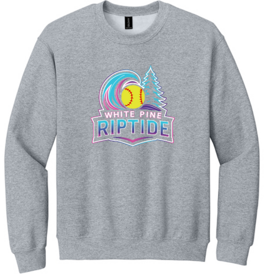 White Pine Riptide Softball Sweater Gray