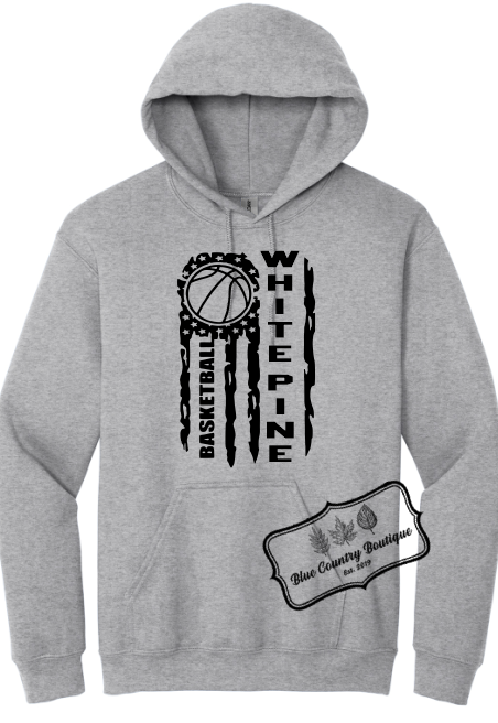 White Pine Basketball Flag- Shirts, Sweaters, Hoodies