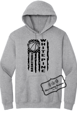 White Pine Basketball Flag- Shirts, Sweaters, Hoodies