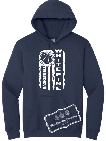 White Pine Basketball Flag- Shirts, Sweaters, Hoodies