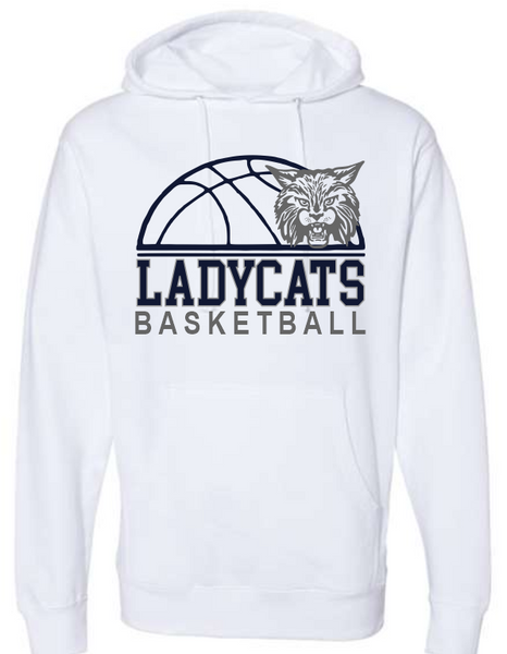 Bobcats and Ladycats Half Basketball Hoodie