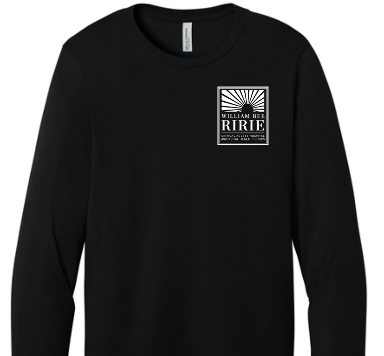 WBRH Logo  Bella Canvas Long Sleeve Shirt Left Chest Print -Multiple Color Options