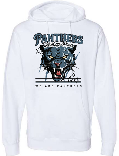 Den Fundraiser Pre-Order- Panthers White Pine Shirts, Crew neck, Hoodie