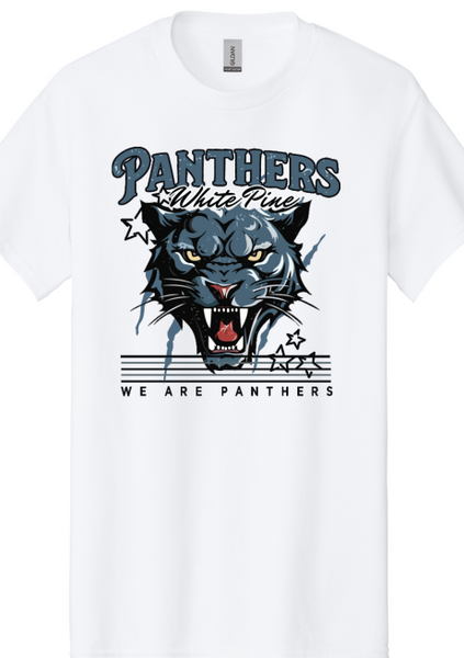 Den Fundraiser Pre-Order- Panthers White Pine Shirts, Crew neck, Hoodie