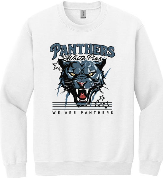Den Fundraiser Pre-Order- Panthers White Pine Shirts, Crew neck, Hoodie