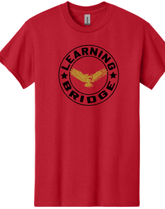 Learning Bridge Circle Shirt Black or Red